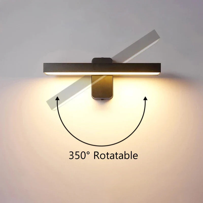 BowLift | LED Outdoor Wall Light VarioLux | Motion Sensor & IP65 | Rotatable | 30–50 cm
