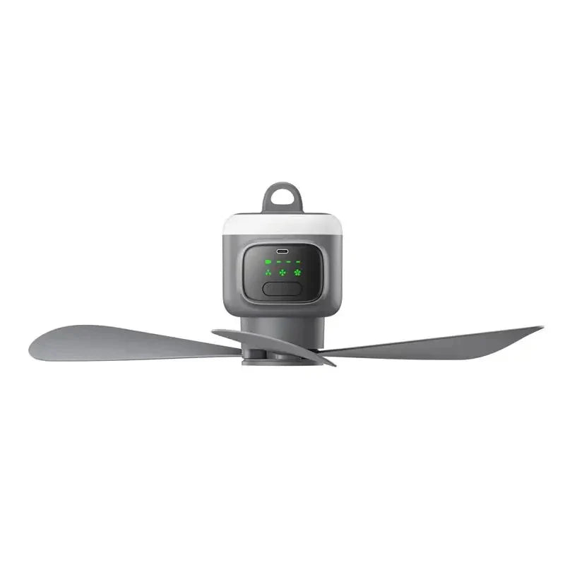 12000mAh Portable Ceiling & Camping Fan – Outdoor Tent Air Circulator and Cooling Ventilator | Bowlift