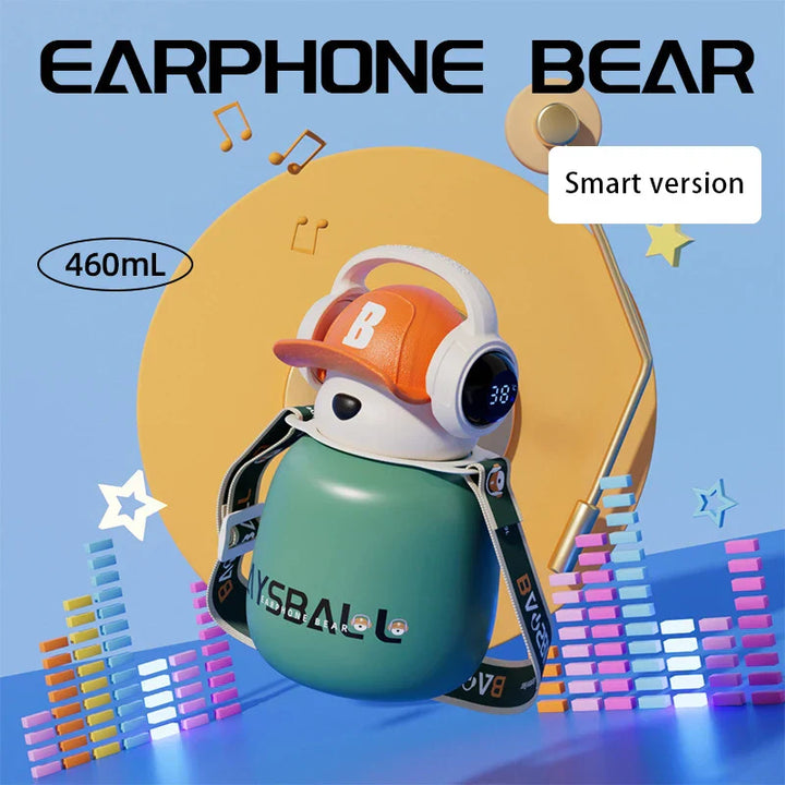 BowLift | DJ Bear Stainless Steel Thermos