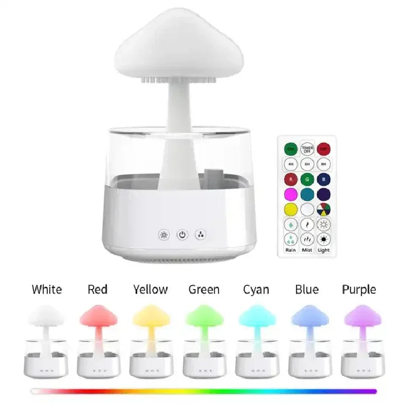 BowLift | Cloud Rain Forest Aromatherapy Humidifier Lamp