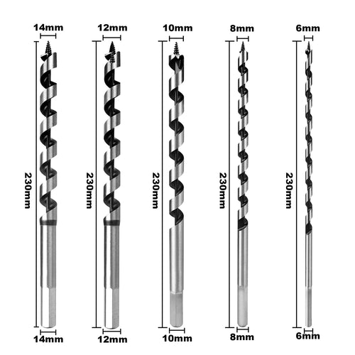 BowLift | Extended Hex Shank Wood Drill Bit