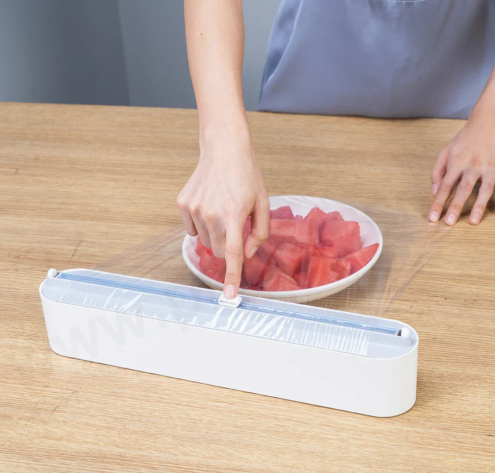 BowLift | Kitchen Film Cutter Storage Dispenser Box