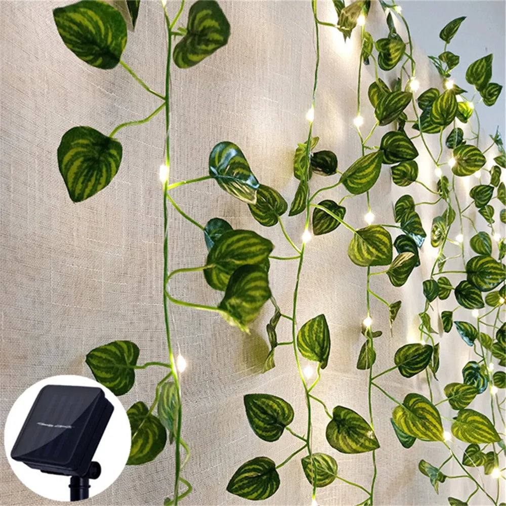 BowLift | Solar fairy lights SoliBlossom | Sunflower decor with leaves | Warm white | 8 modes | For garden, fence & wedding