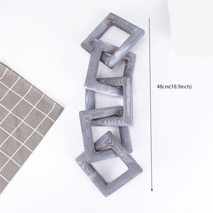 BowLift | Modern Wooden Chain Link Decor