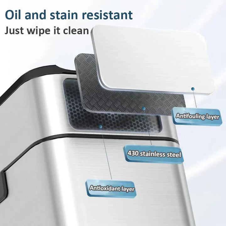 BowLift | Smart Stainless Steel Automatic Sensor Trash Bin