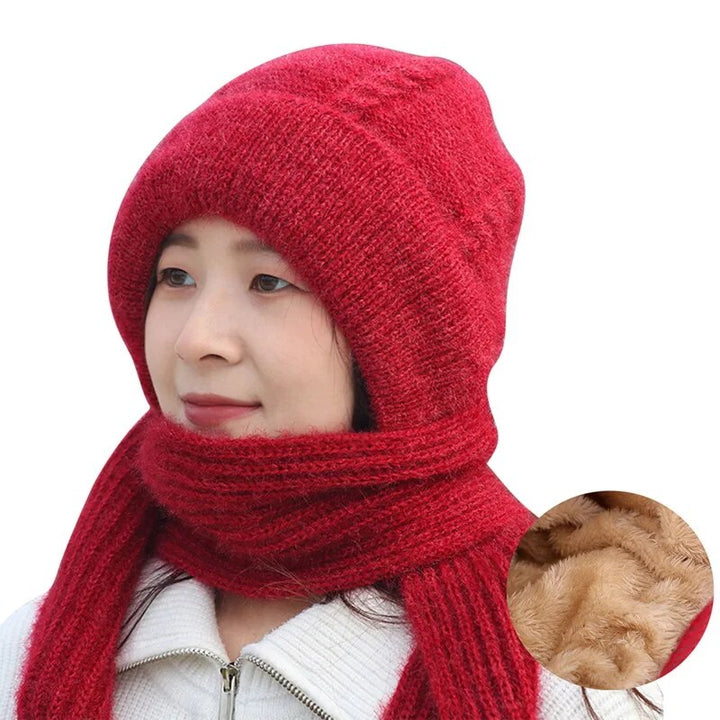 BowLift | Winter Protection Plush Hat Scarf