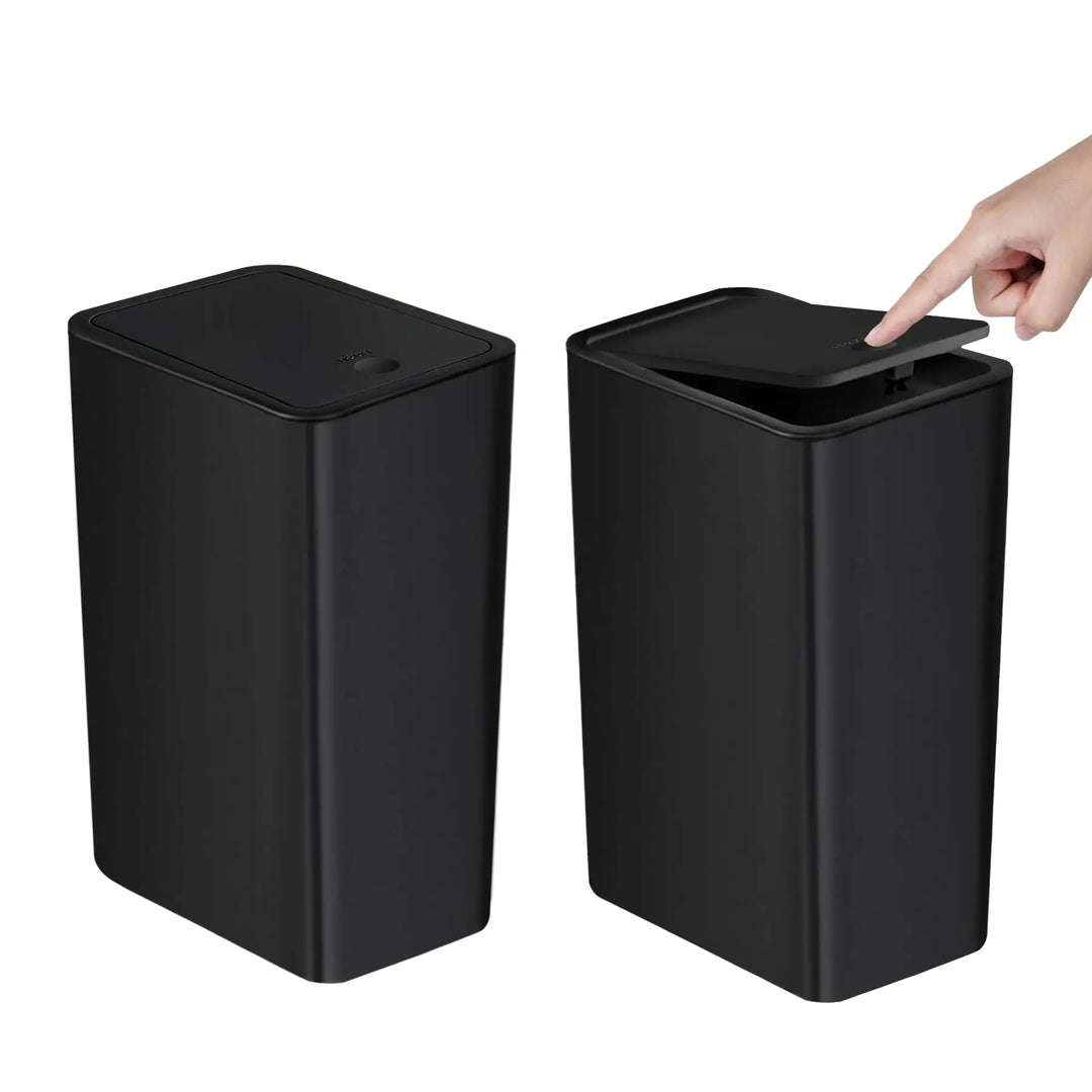 EcoPress 10L Trash Can for Bathroom Bowlift