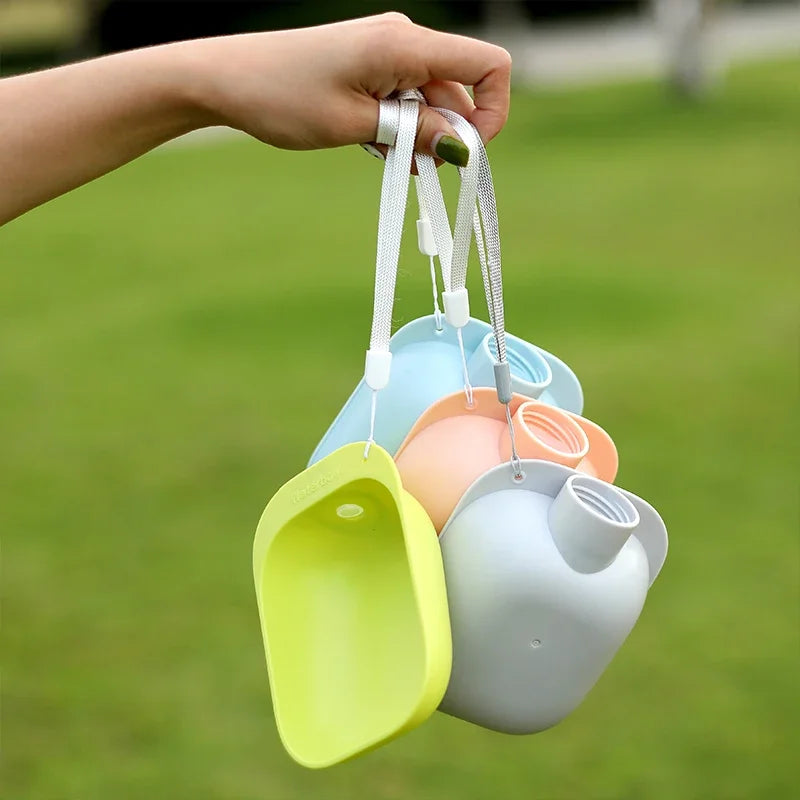 BowLift | AquaPawGo Water Bottle for Dogs & Cats | Suitable for Standard Water Bottles | Portable & Squeezeable | On the Go