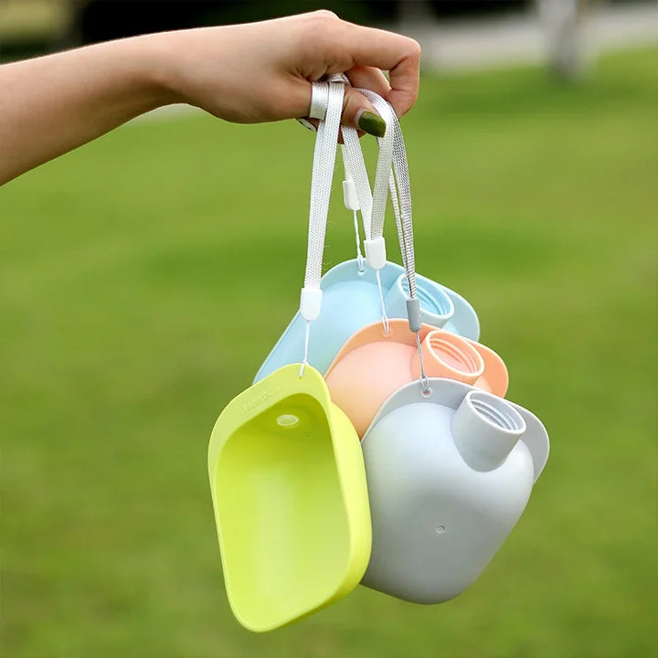 BowLift | AquaPawGo Water Bottle for Dogs & Cats | Suitable for Standard Water Bottles | Portable & Squeezeable | On the Go