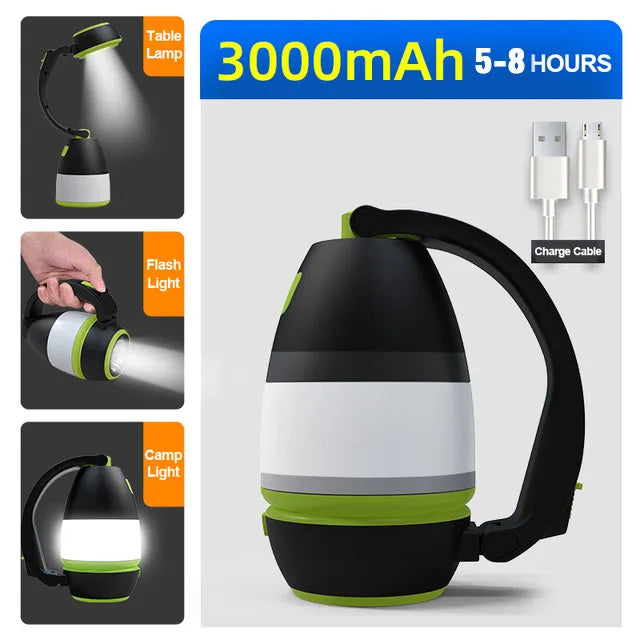 BowLift | 3in1 LED Outdoor Lantern Camping Lamp