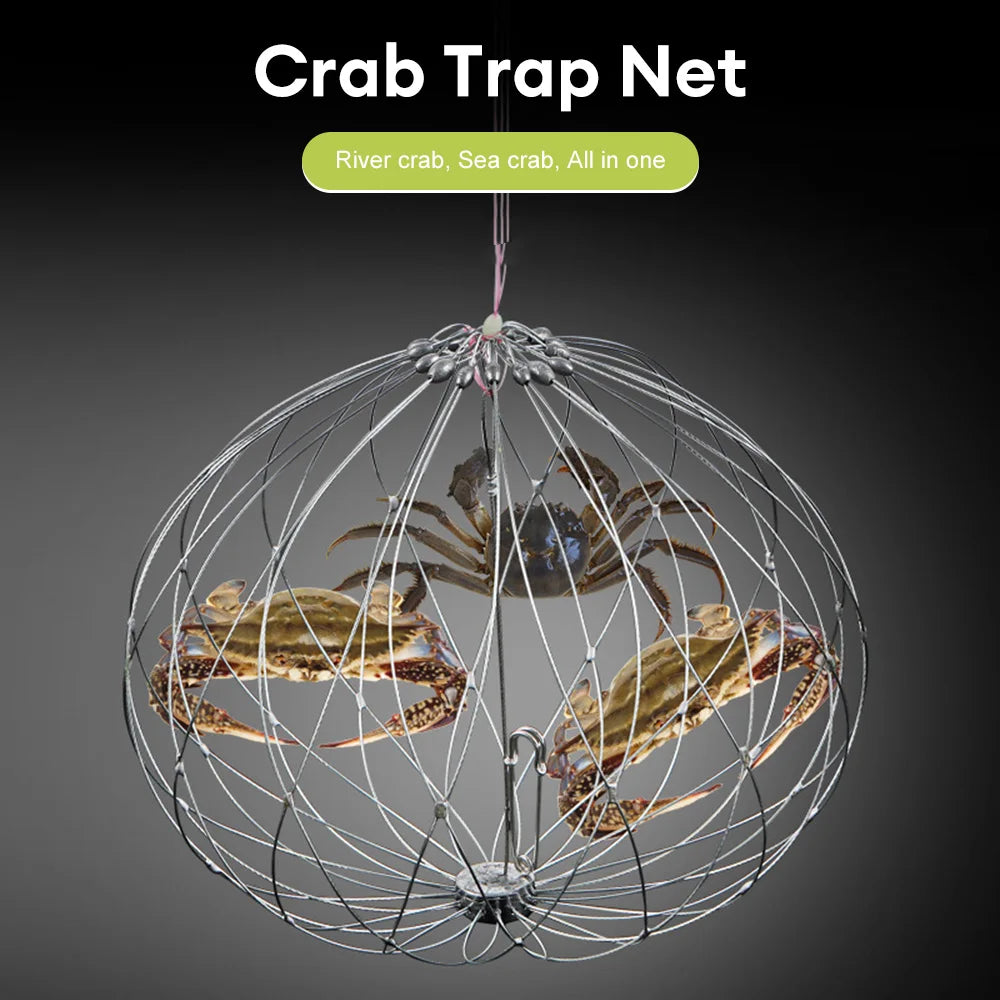 BowLift | Collapsible Easy Open Trap Steel Fishing Net