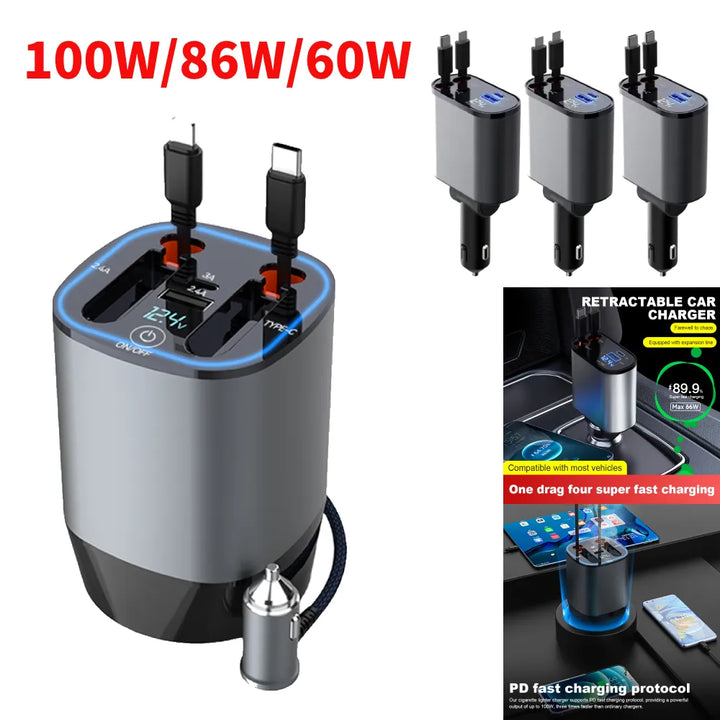 BowLift | Smart Ride Retractable Car Fast Charger