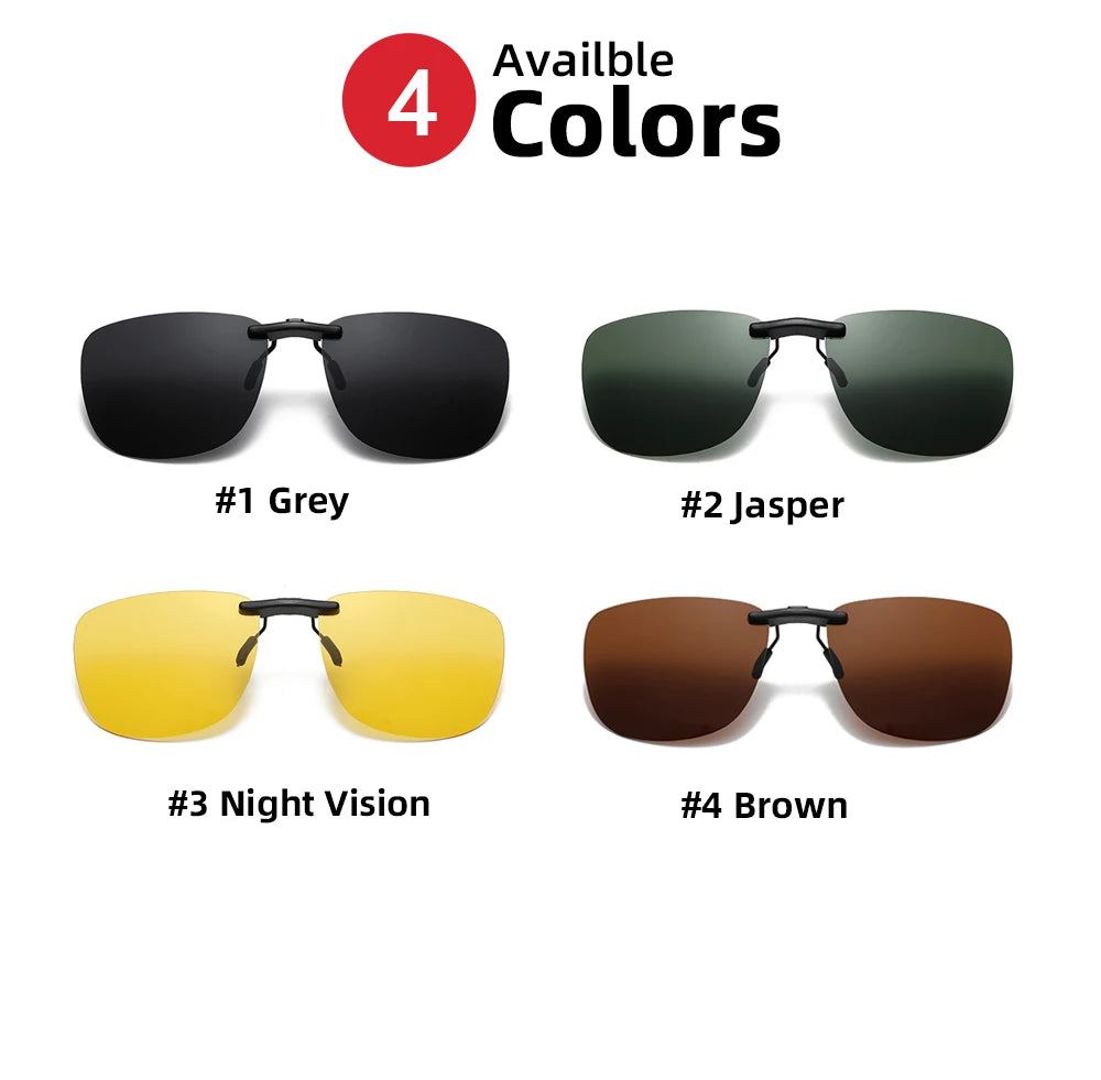 Clip-On Sunglasses polarized UV400 | Bowlift