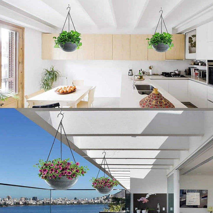 BowLift | Stable Plant Hangers with Chains – Robust Suspension for Flower Pots and Garden Plants