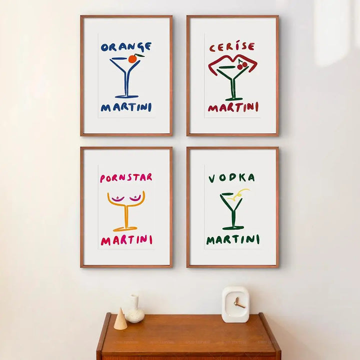 Cocktail Hour Wall Art | Bowlift