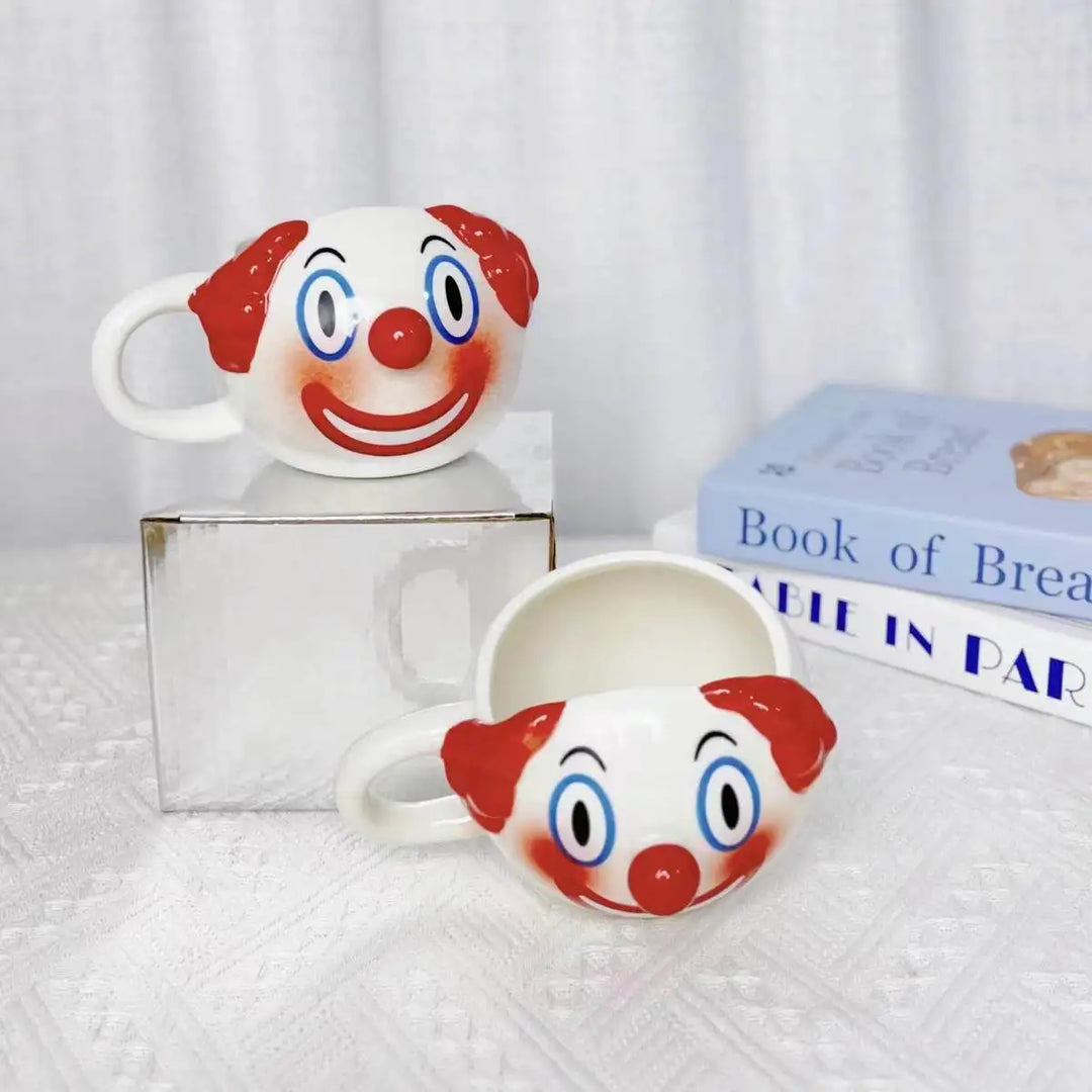 BowLift | Creepy Clown Ceramic Coffee Mug