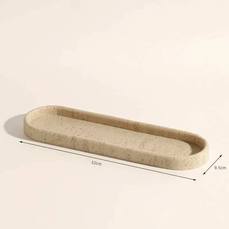 AureliaStone Luxury Bath Set made of limestone Bowlift