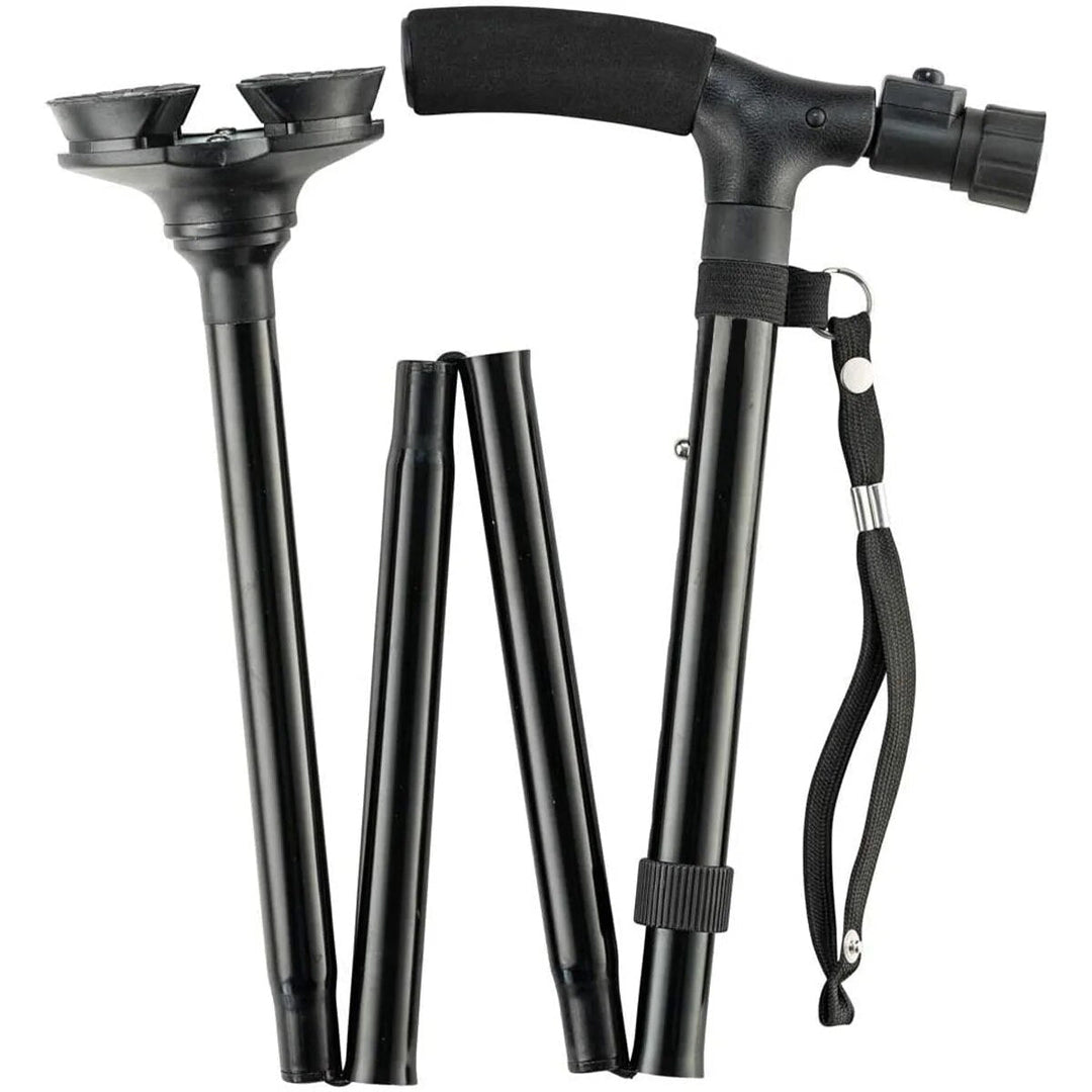 BowLift | Stable Adjustable LED Light Anti-slip Walking Stick