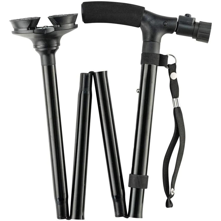 BowLift | Stable Adjustable LED Light Anti-slip Walking Stick