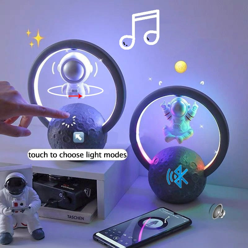 BowLift | Levitating Astronaut Bluetooth Speaker Lamp