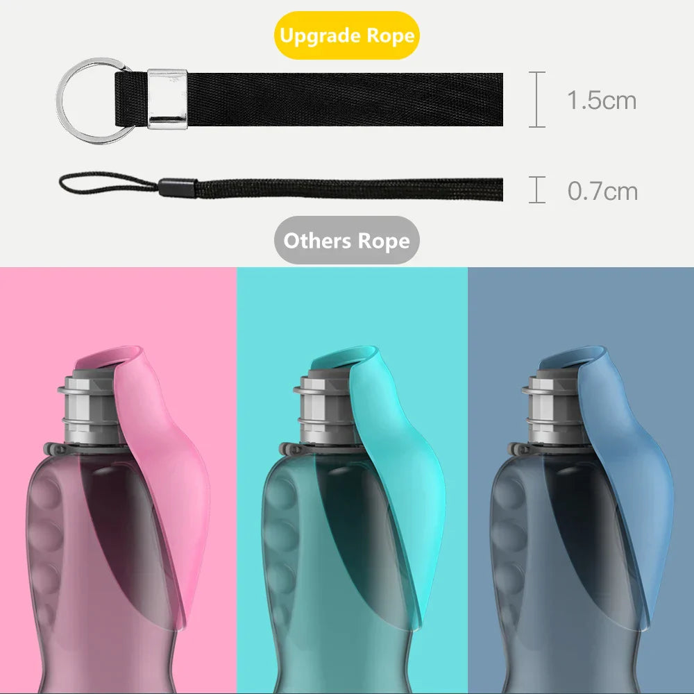 BowLift | PawHydro Dog Water Bottle 800 ml | Portable & Durable | Water Bottle for On the Go