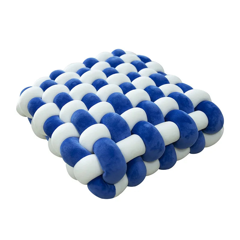 Chunky Woven Knot Cushion | Bowlift