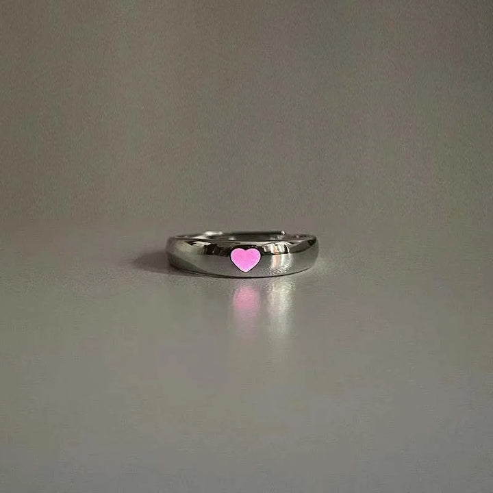 BowLift | Eternal Love Luminous Heart Couple Gift Ring