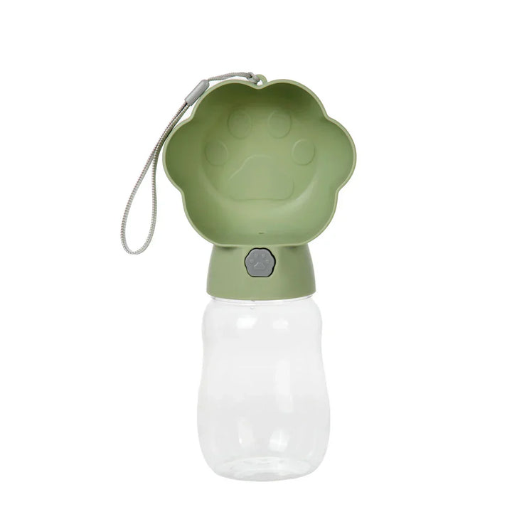 BowLift | Droppa DuoBottle Drink Bottle | 2-in-1 Water & Food Dispenser for Dogs & Cats | Leaksproof & Portable | 380 ml / 530 ml