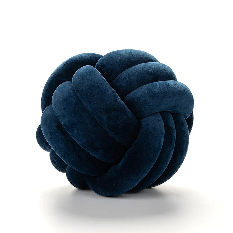 Plush Knot Cushion (Velvet) | Bowlift