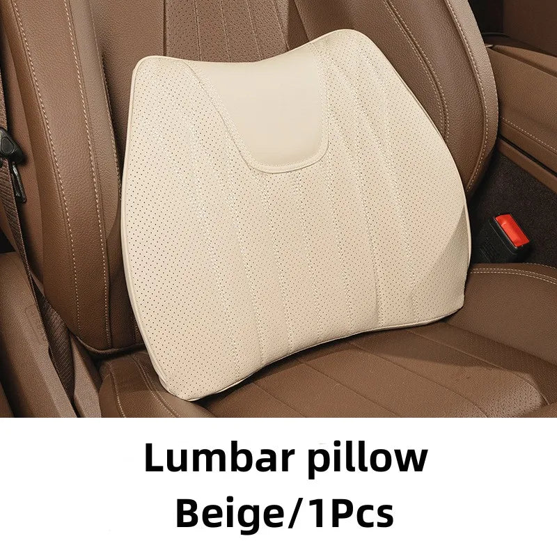 BowLift | Leather Breathable Comfy Premium Car Seat Cushion