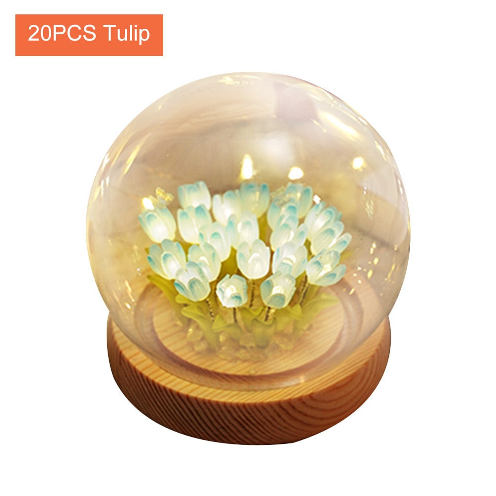 BowLift | Shiny Tulip Handmade Night Lamp