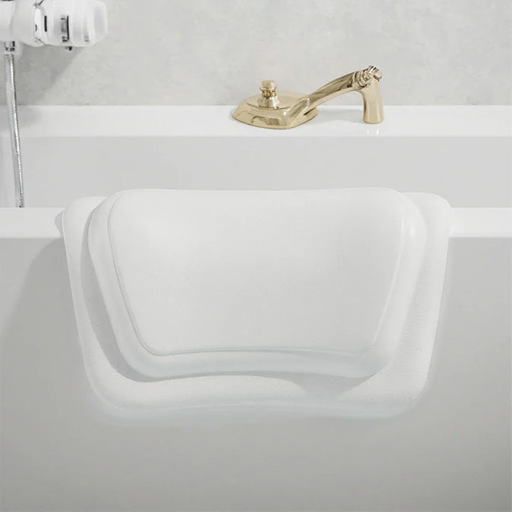 HydroLuxe Non-Slip Bath Cushion with Silicone Foam & PU Cover Bowlift