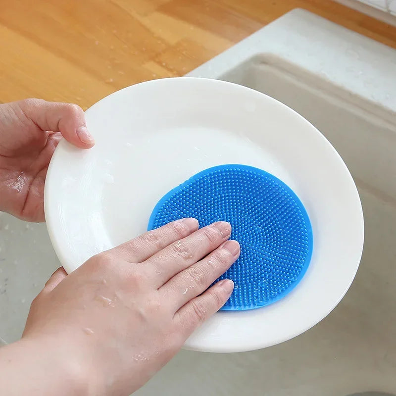 CleanFlex – Silicone Dish Brush & Multifunctional Kitchen Scrubber Pad Bowlift