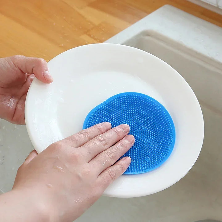 CleanFlex – Silicone Dish Brush & Multifunctional Kitchen Scrubber Pad Bowlift