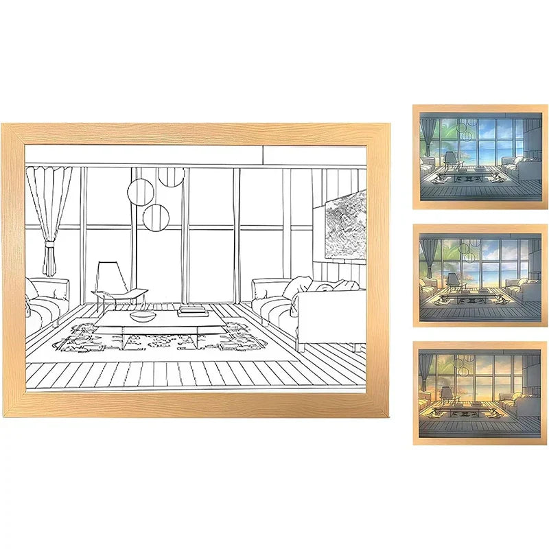 BowLift | Luminous Decorative Dimmable Artsy Led Light Painting