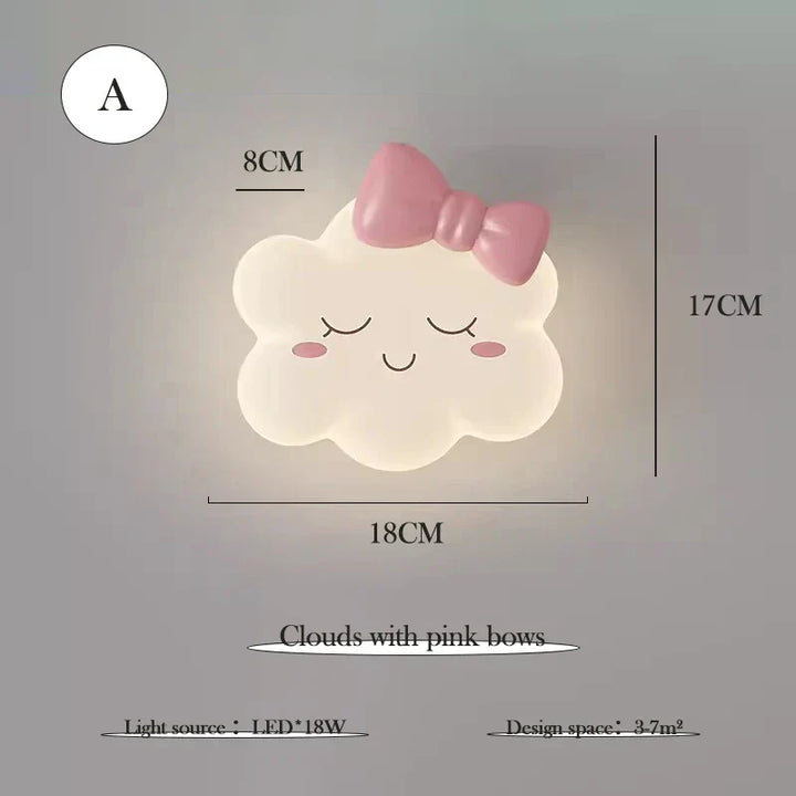 RomanticCloud - Magical Wall Lamp for the Room Bowlift
