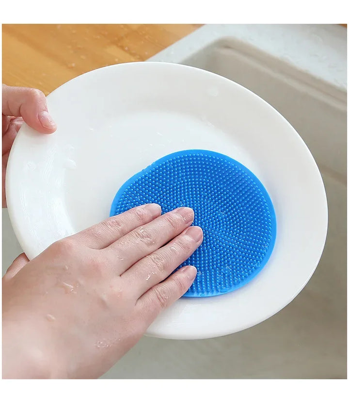 CleanFlex – Silicone Dish Brush & Multifunctional Kitchen Scrubber Pad Bowlift