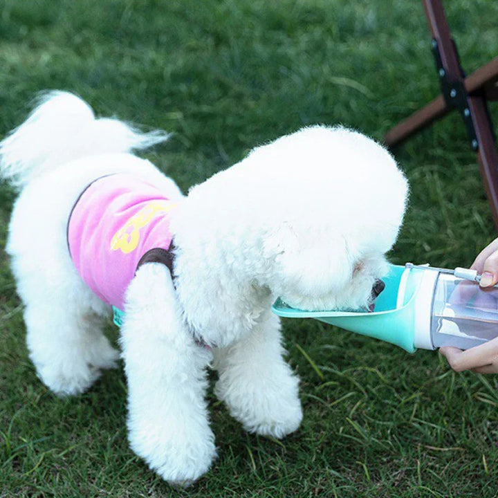 BowLift | AquaPaws 2-in-1 Dog Water Bottle | With Foldable Bowl & Food Compartment | For Small & Large Dogs | Ideal for On-the-Go