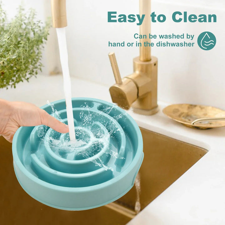 BowLift | SnackMaze Bowl | Anti-Gulping Bowl for Dogs & Cats | Non-Slip & BPA-Free | Slow Eating for Healthy Digestion