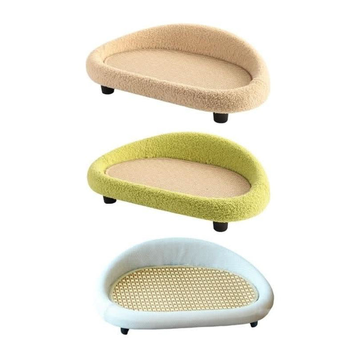 BowLift | Stylish Cat Bed with Scratching Area & Cuddly Pillow