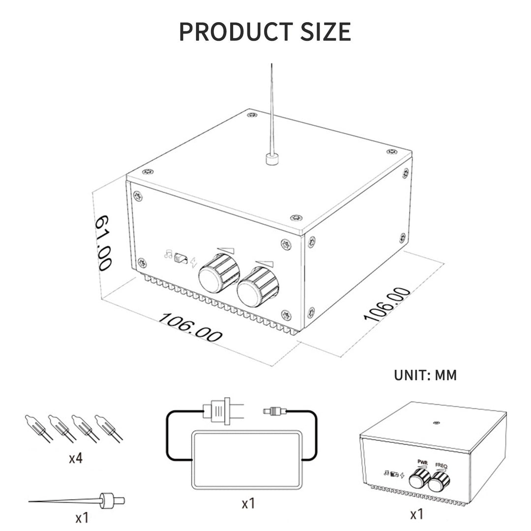 BowLift | Wireless Tesla Coil High-Frequency Lighting Speaker