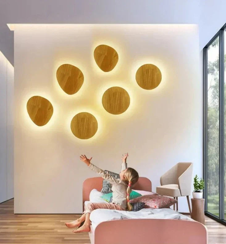 BowLift | ForestLite - Wooden Wall Lamp