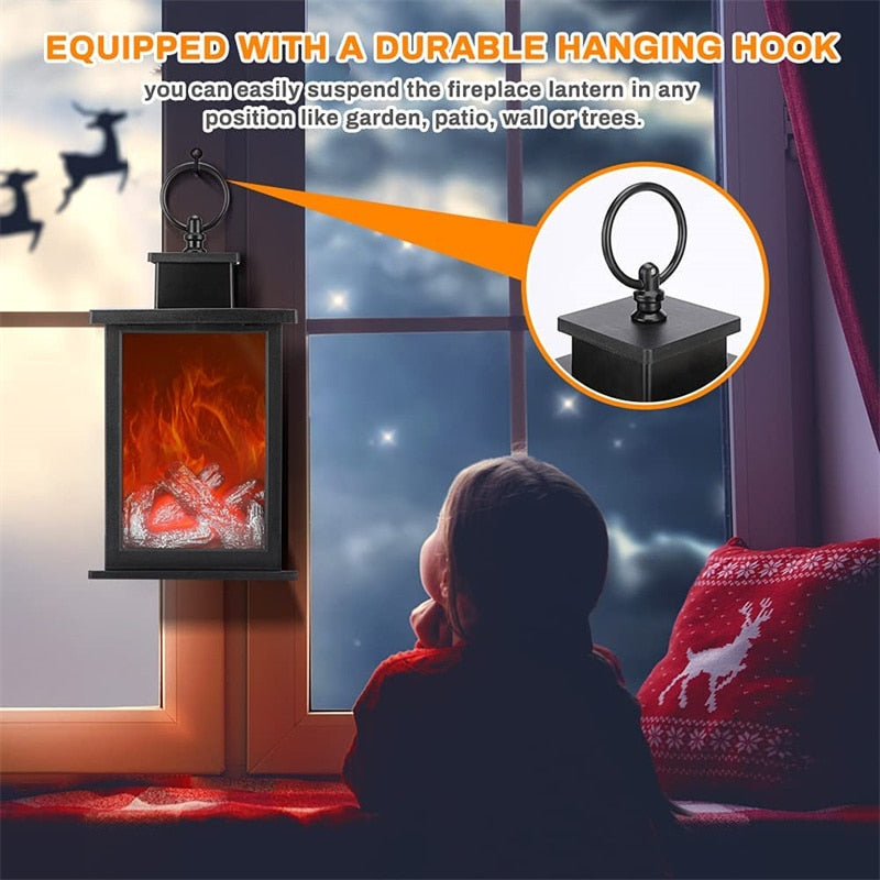 BowLift | Inferno Portable Fireplace Night Lamp