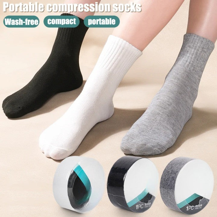 BowLift | 3pcs Travel Fast Disposable Compression Socks