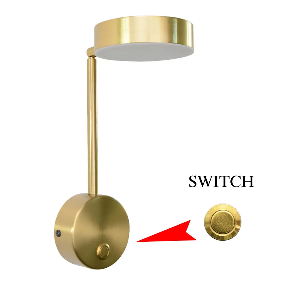 NordicGlow - Adjustable LED Wall Lamp for Modern Interior Bowlift