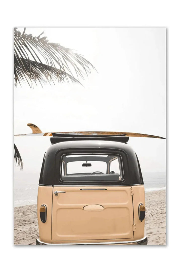 Surf & Travel Canvas Poster | Bowlift