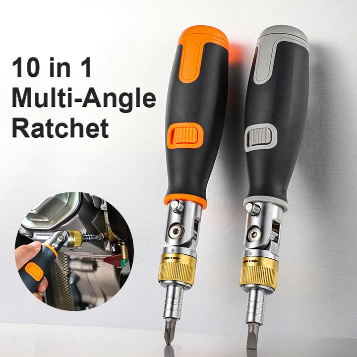 The versatile 180° ratcheting screwdriver | For any task | Bowlift