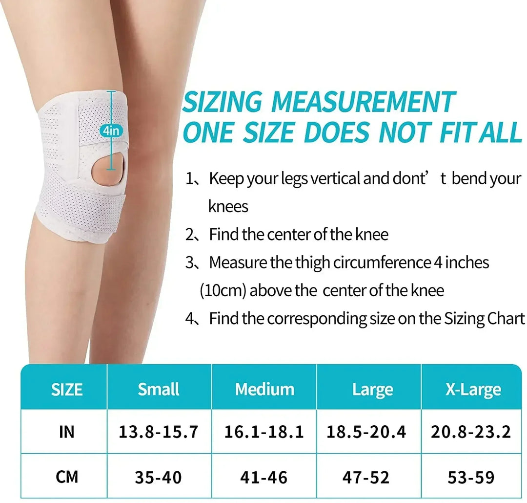 BowLift | Breathable Adjustable Stabilizing Knee Support Braces