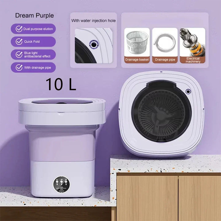 BowLift | Clean Jet Portable Travel-Ready Washing Machine