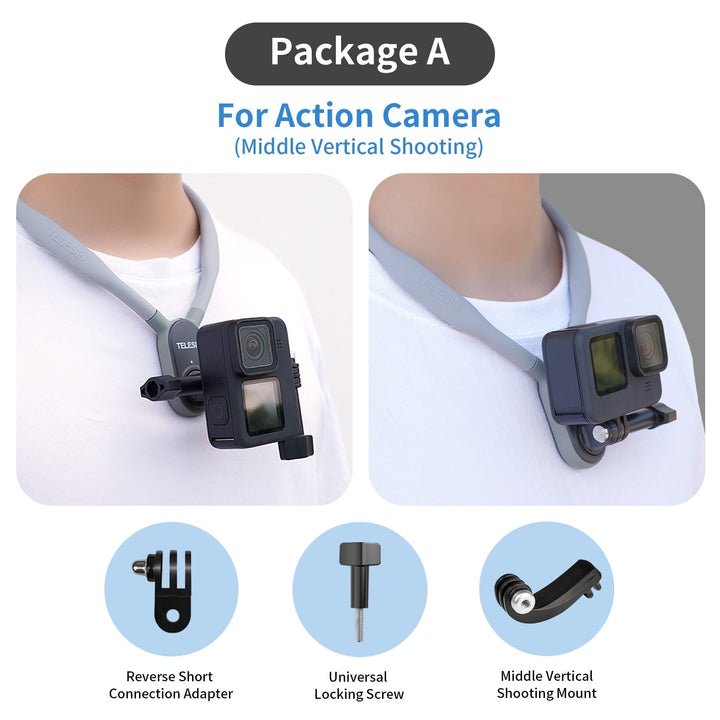 BowLift | Magnetic Silicone Neck-Mounted Action Camera Accessories
